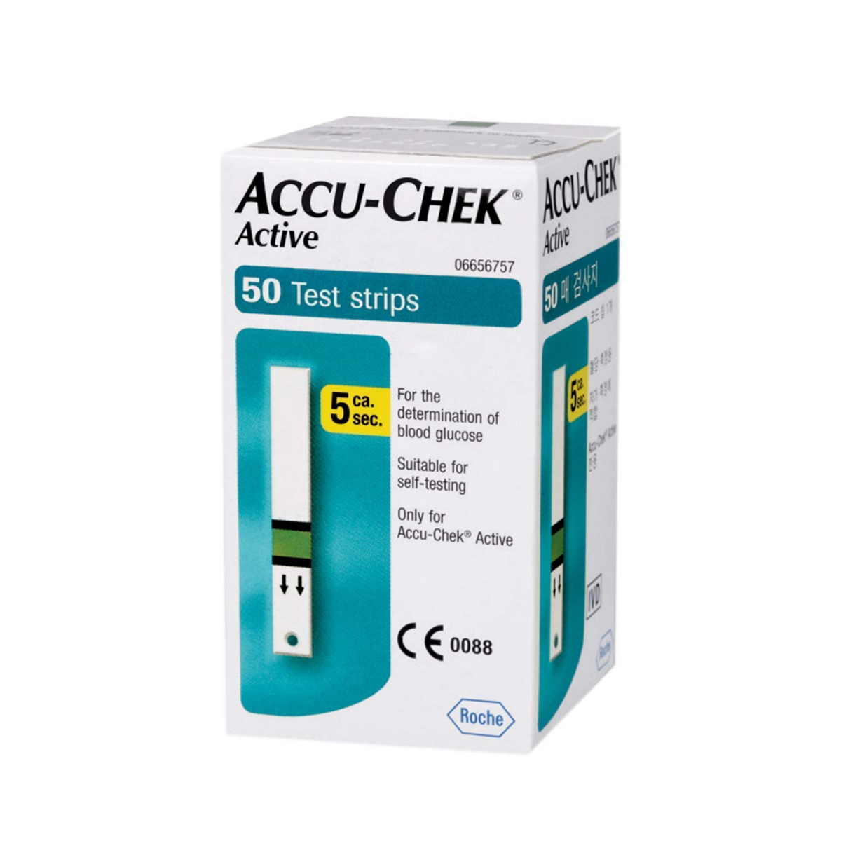 Accu-Chek Active Blood Glucose 50 Test Strips