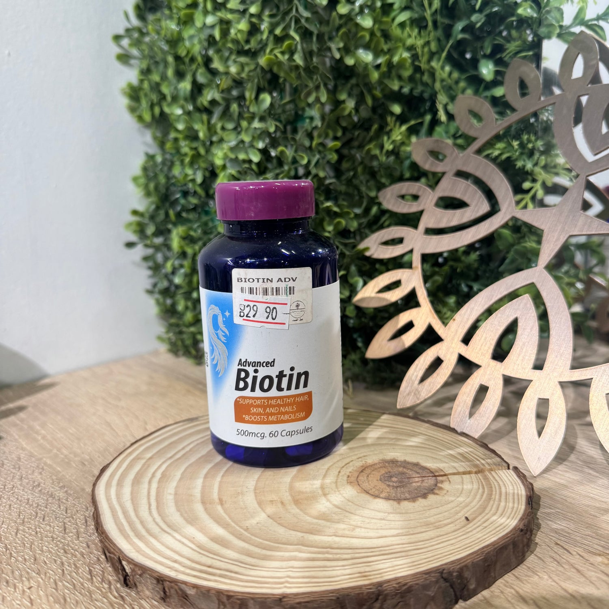 Advanced Biotin 500mcg 60 Cap