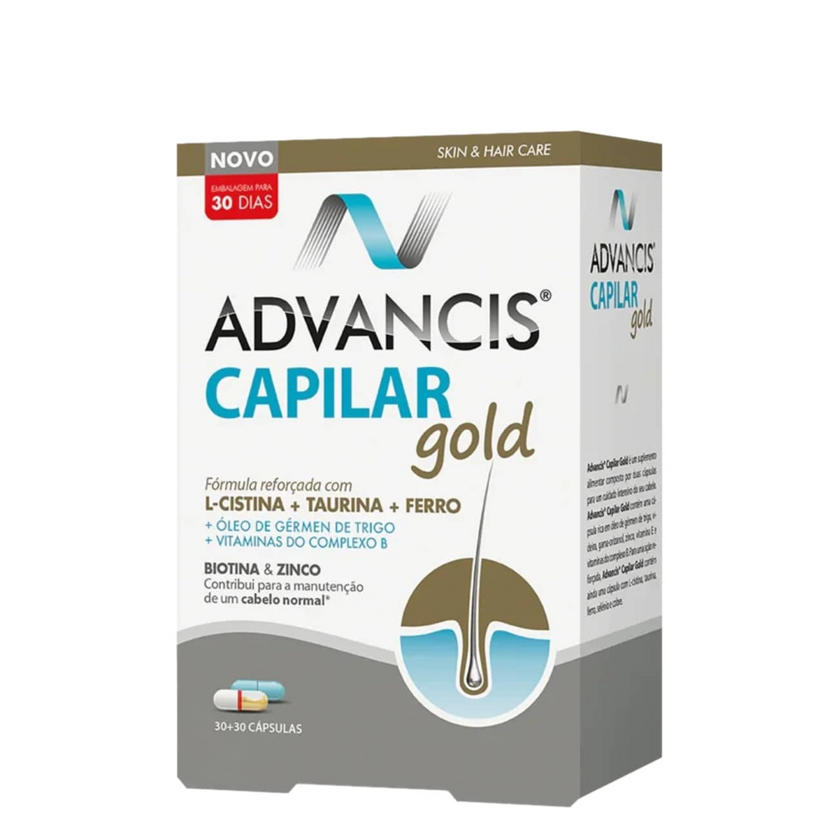 Advancis Capilar Gold 60 Capsules
