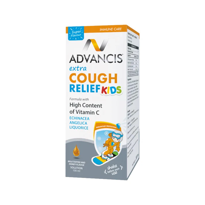 Advancis Extra Cough Relief Syrup For Kids 100ml