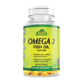 Alfa Omega-3 Fish Oil 1000mg 60 Softgels