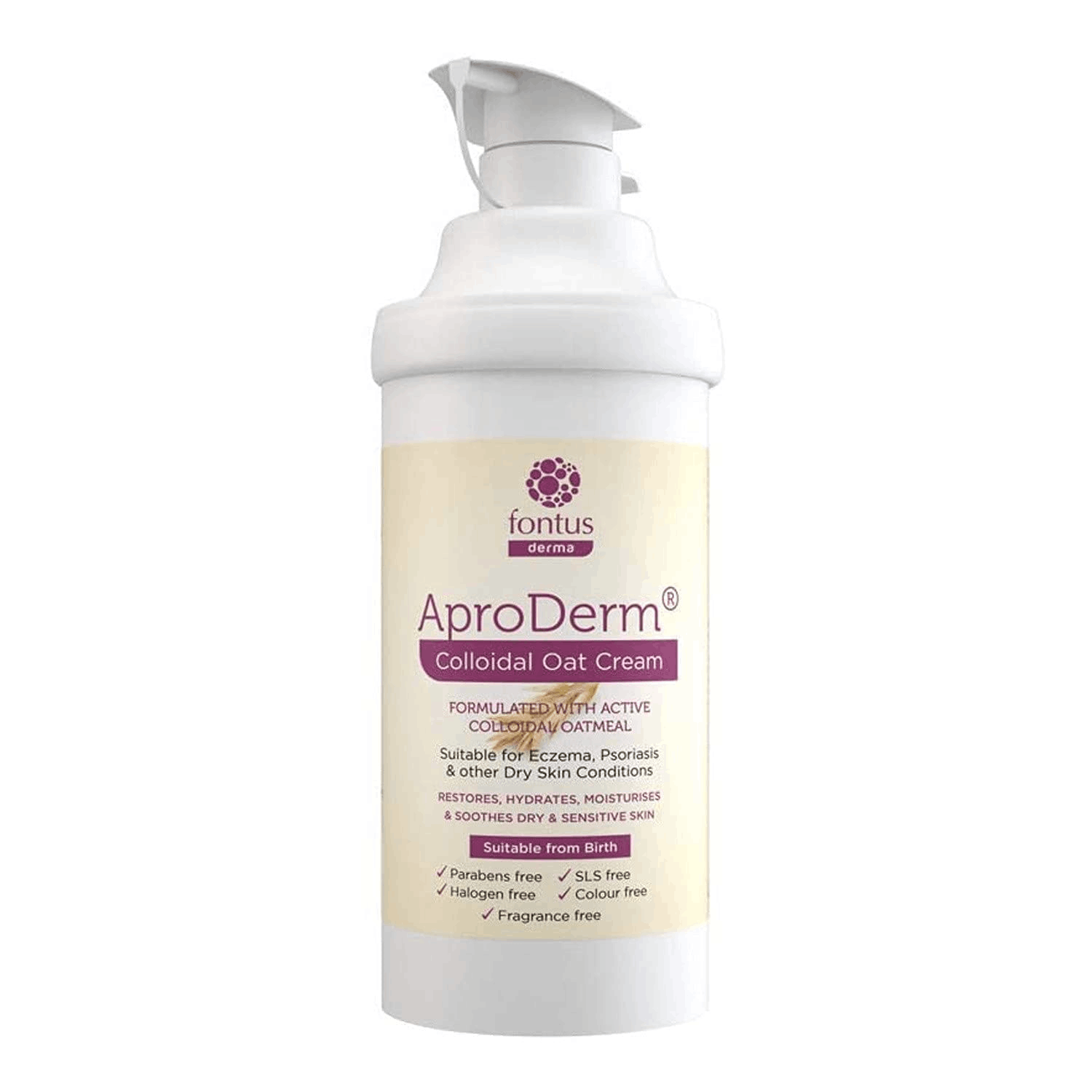 Aproderm Colloidal Oat Moisturising Cream 500 ml