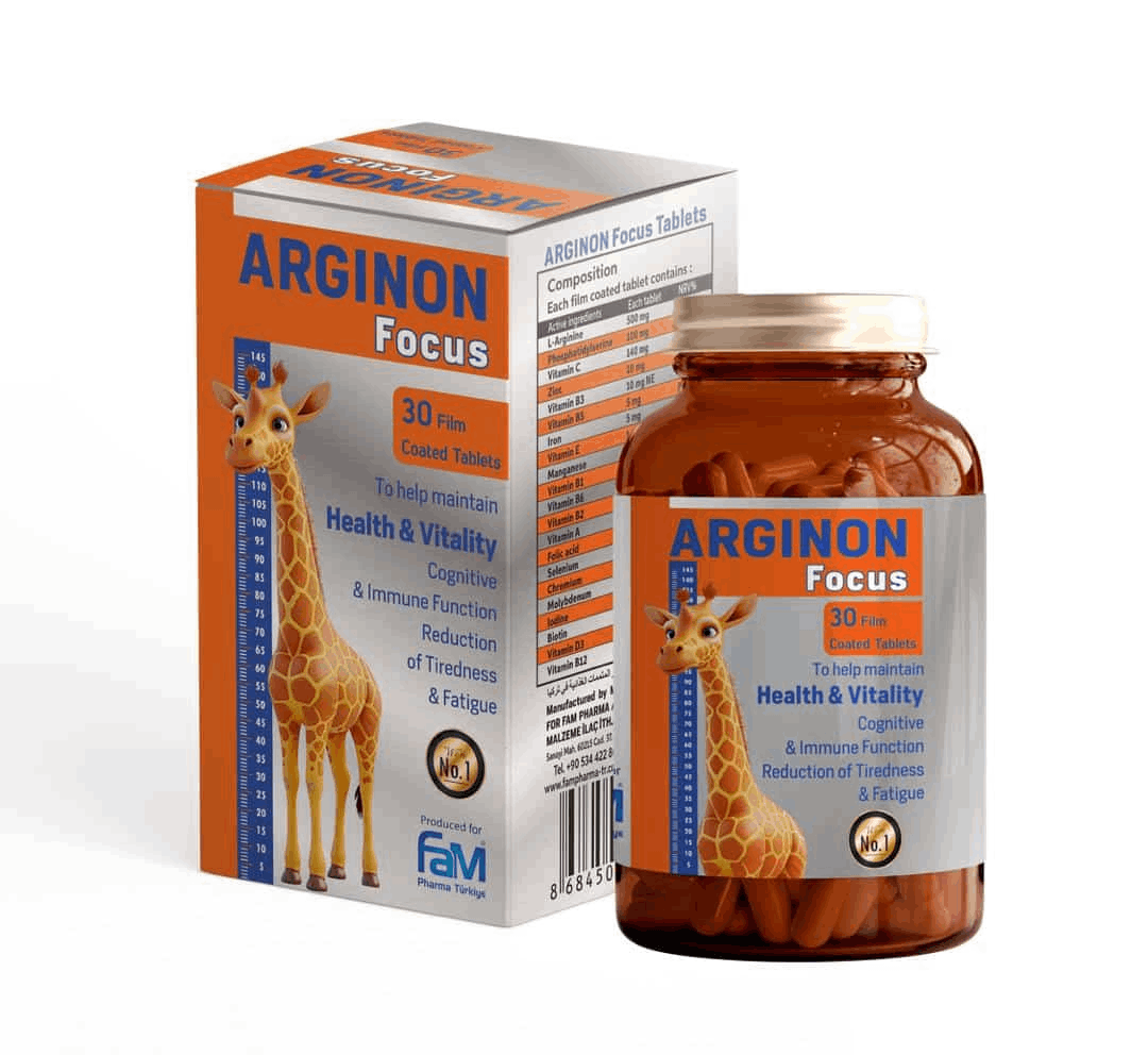 Arginon focus 30 Film Coated Tablets