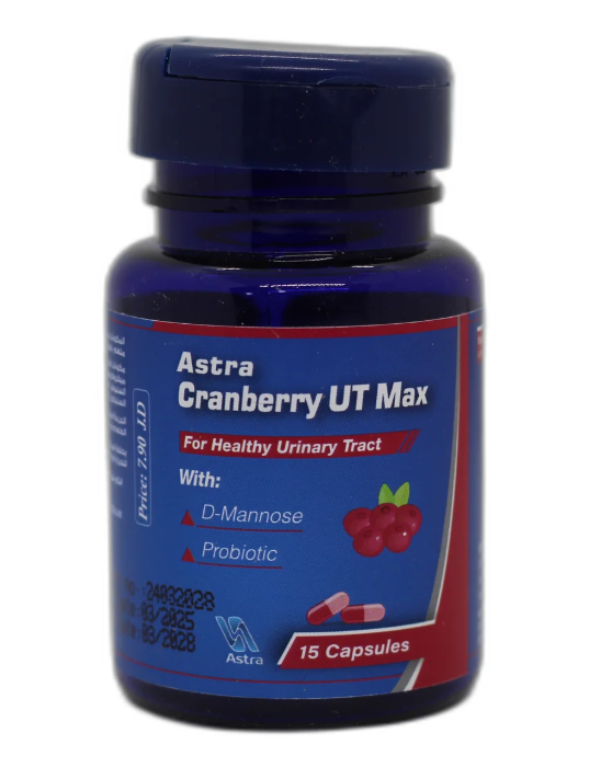 Astra Cranberry UT Max 15 Capsules