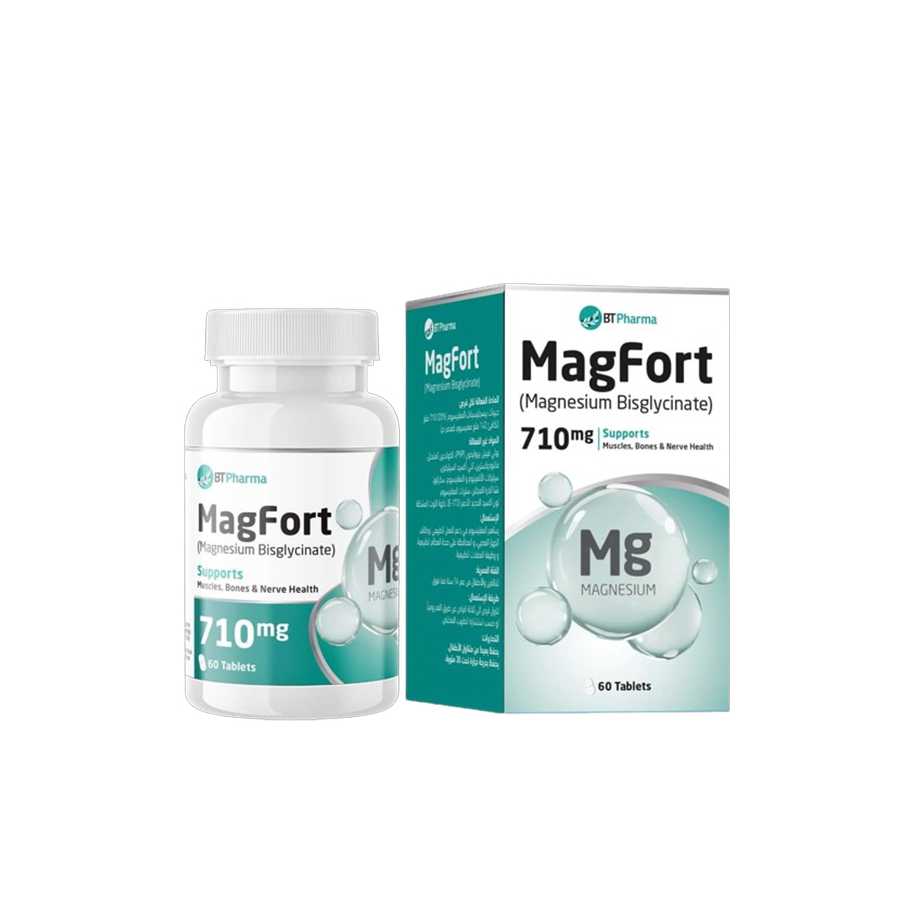 BT Pharma Magfort 710mg 60 Tablets