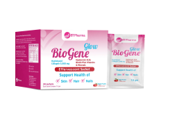BT Pharma Biogene Glow Effervescent 5000mg 30 Sachets