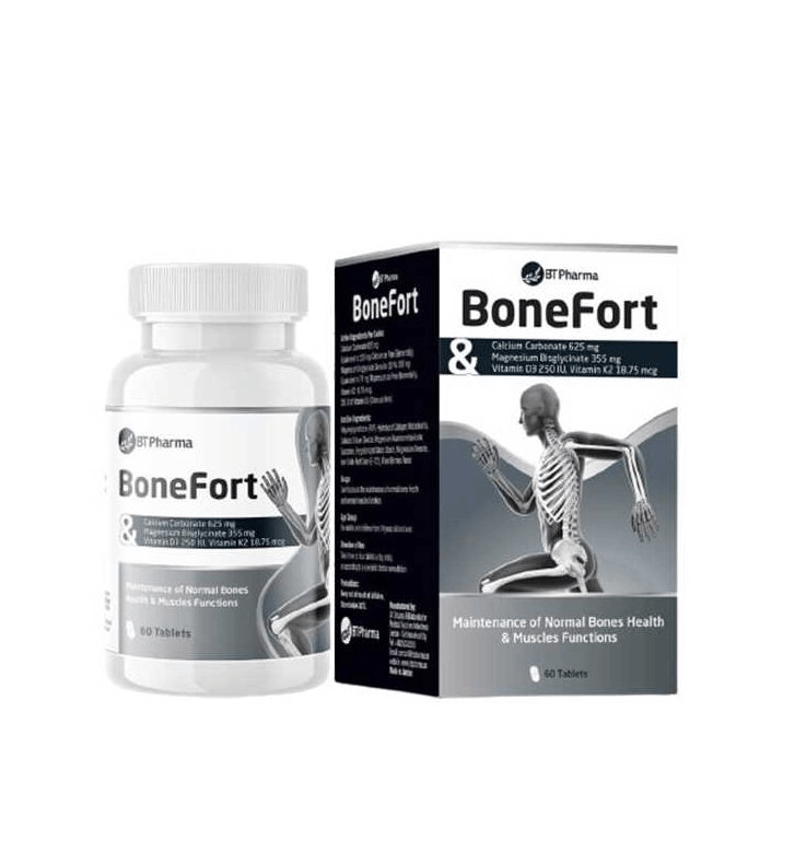 BT Pharma Bone Fort 60 Tablets