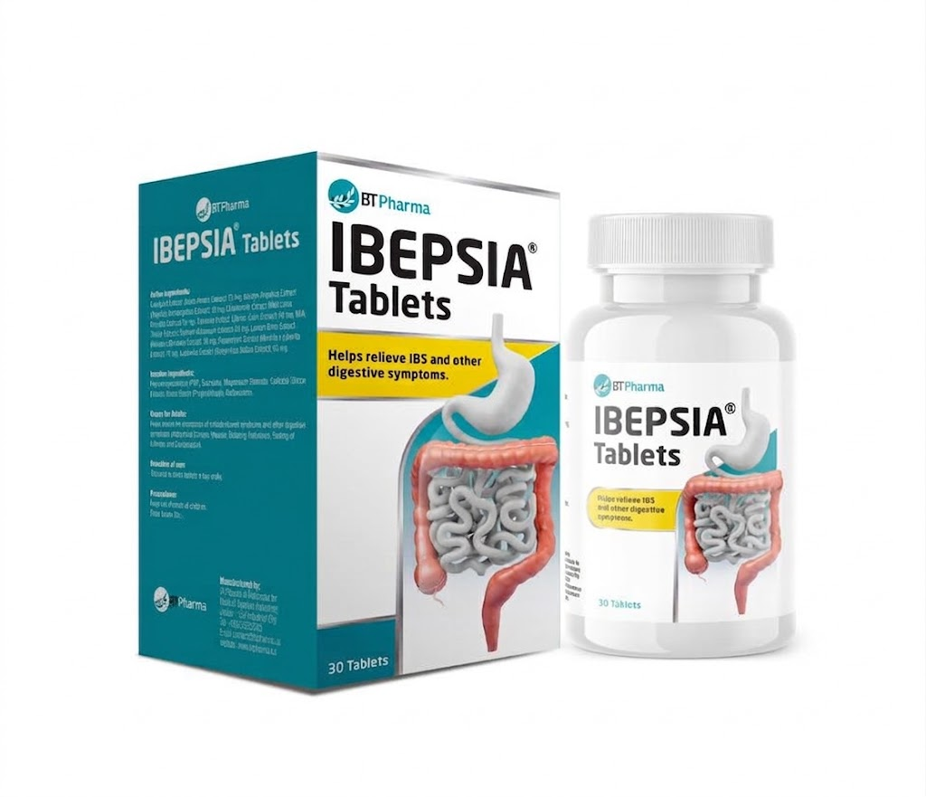 BT Pharma Ibepsia 30 Tablets