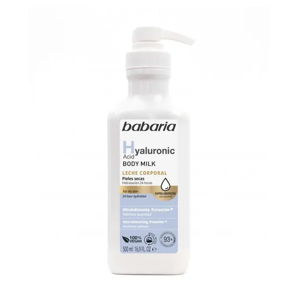 Babaria Hyaluronic Body Milk 500ml