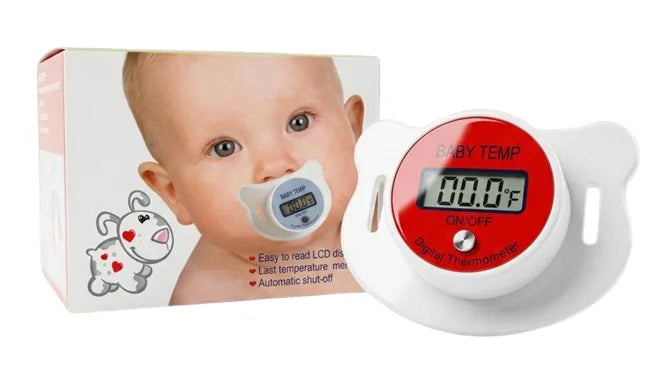 Baby Pacifier Thermometer