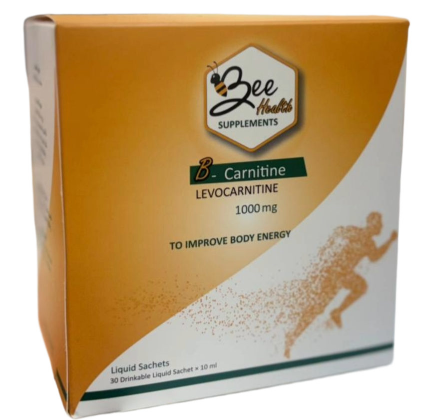 Bee Health B-Carnitine 1000 Mg 10 Ml 30 Liquid Sachet