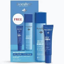 Beesline Instant Bright Day Cream + Instant Bright Eye Cream Free 50ml + 15ml
