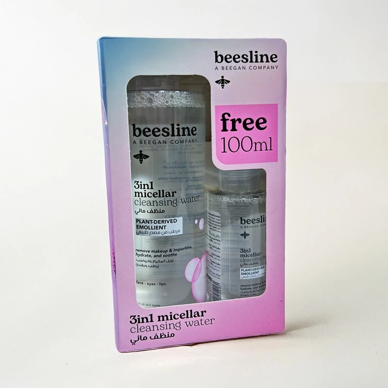 Beesline 3in1 Micellar Cleansing Water 400ml + 100ml Offer