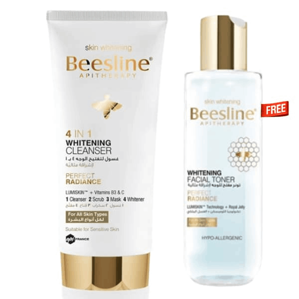 Beesline Whitening Facial Cleanser With Toner Free Offer