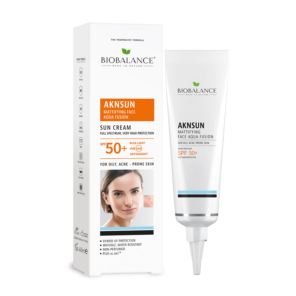 BioBalance Aknsun Sunscreen SPF50+ Cream 40ml