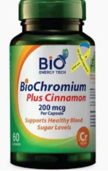 Bio Energy Chromium Plus Cinnamon 60 Capsule