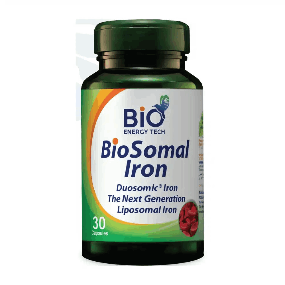 Bio Energy Tech BioSomal Iron 30 Capsules