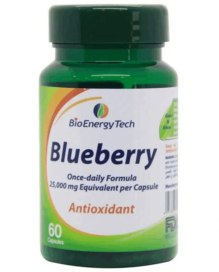 Bio Energy Tech Blueberry 60 Capsules