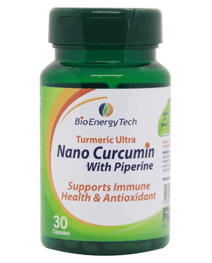 Bio Energy Tech Nano Curcumin 30 Capsules