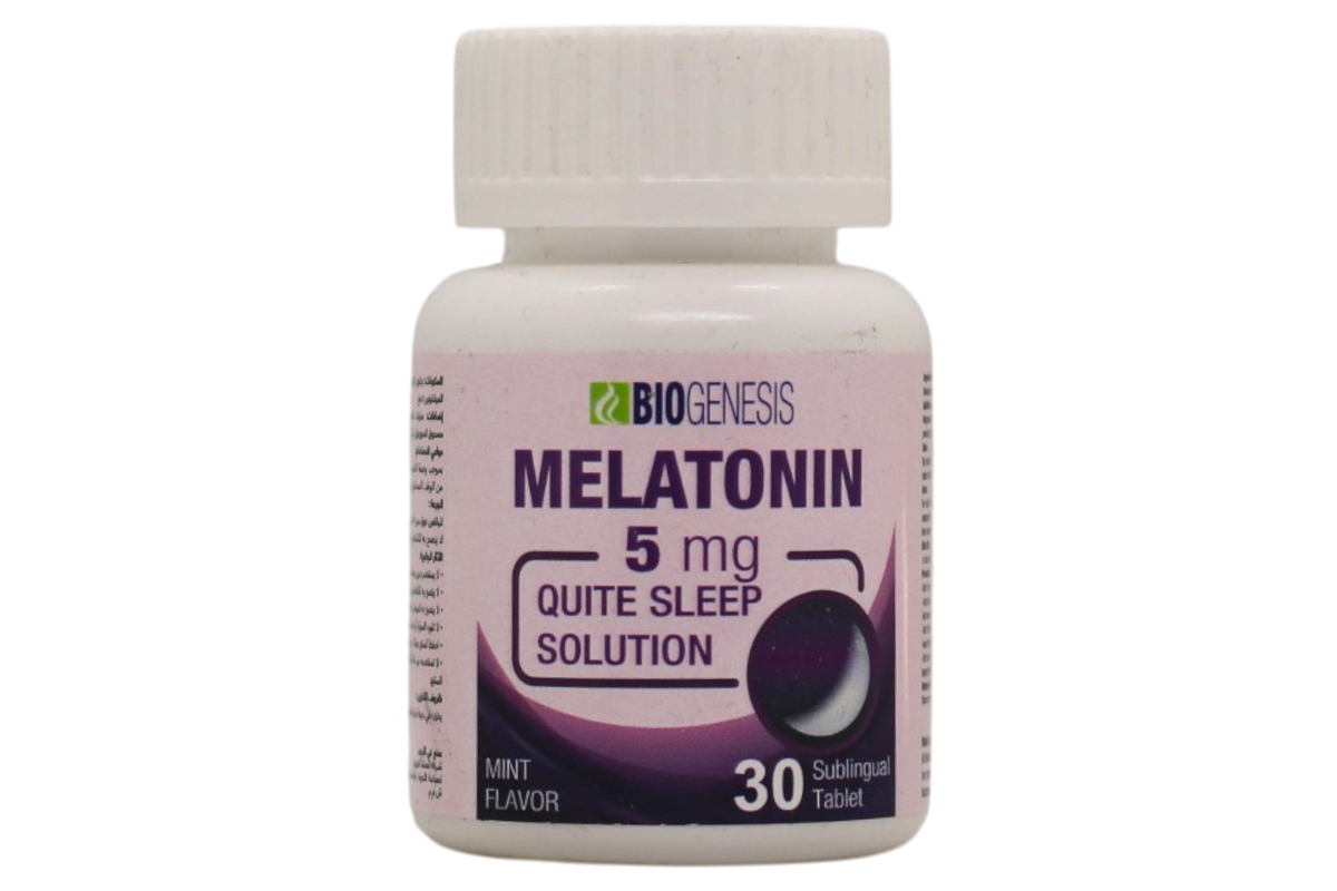 Biogenesis Melatonin 5mg 30 Tablets