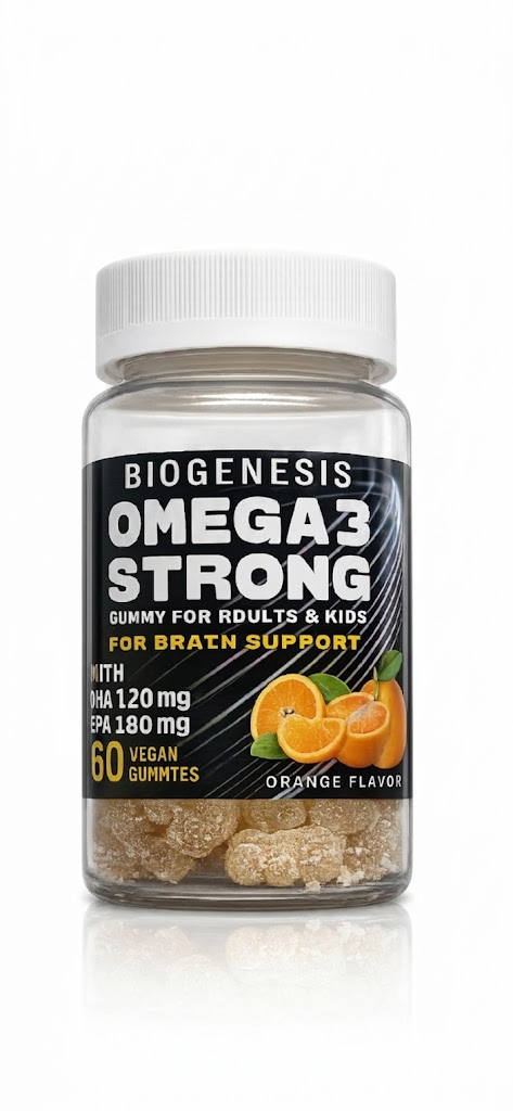 Biogenesis Omega-3 Strong 60 Gummies