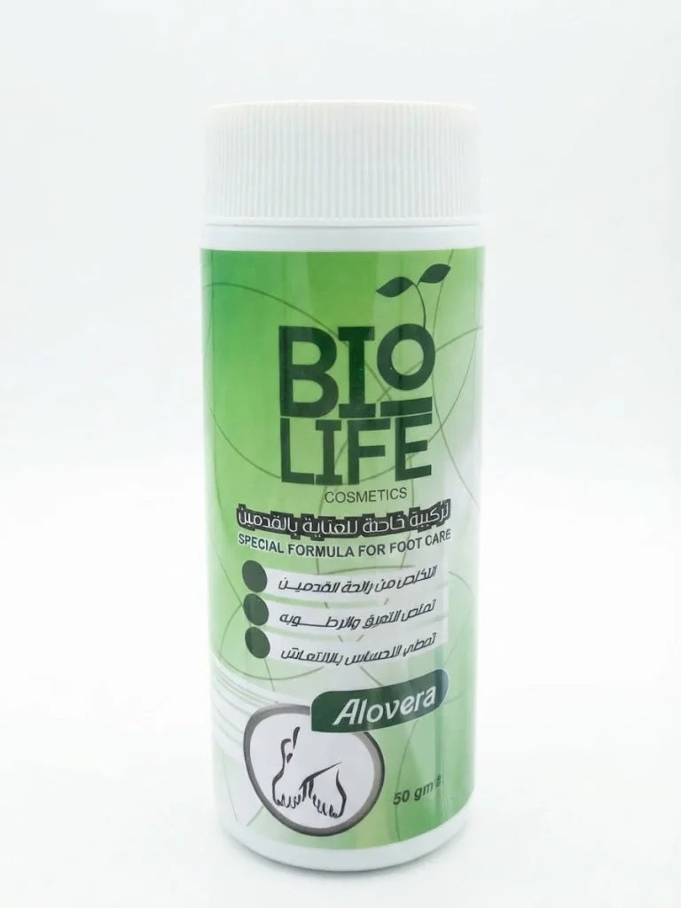 Biolife Dr Foot Powder Aloe Vera 50gm