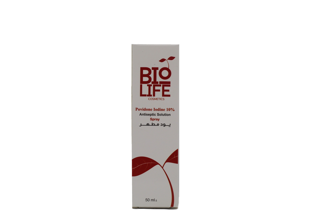 Biolife Povidone-Iodine Spray 10% 50ml