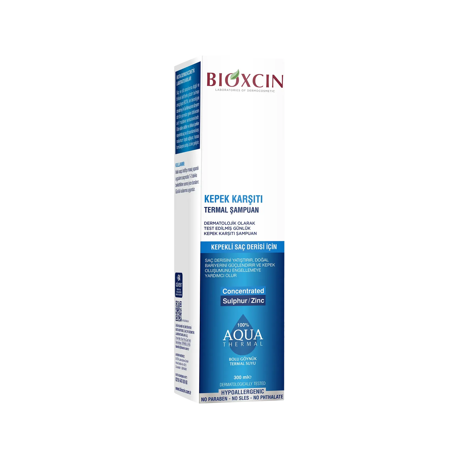 Bioxcin Aqua Thermal Anti Dandruff Shampoo 300ml