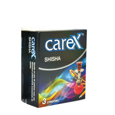 Carex Shisha Condoms 3 Pieces
