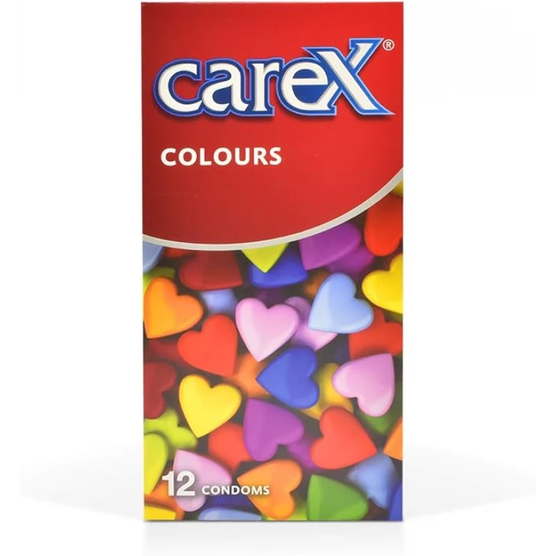Carex Colours Condoms 12 Pieces