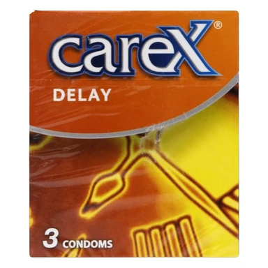 Carex Delay Condoms 3 Pieces