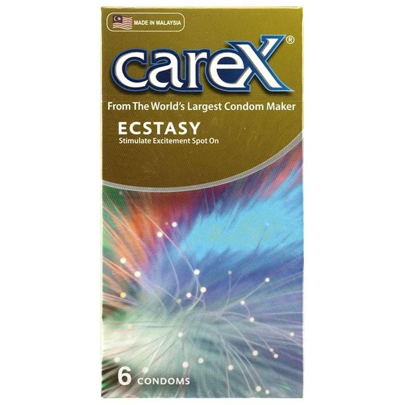 Carex Ecstasy Condoms 6 Pieces