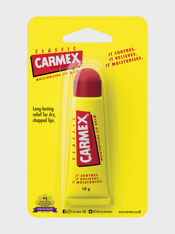 Carmex Classic Lip Balm Tube 10g