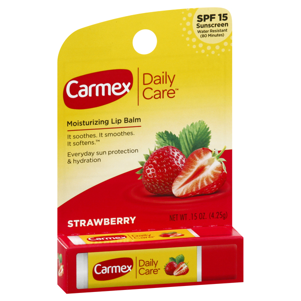 Carmex Strawberry SPF15 Lip Balm 4.25g