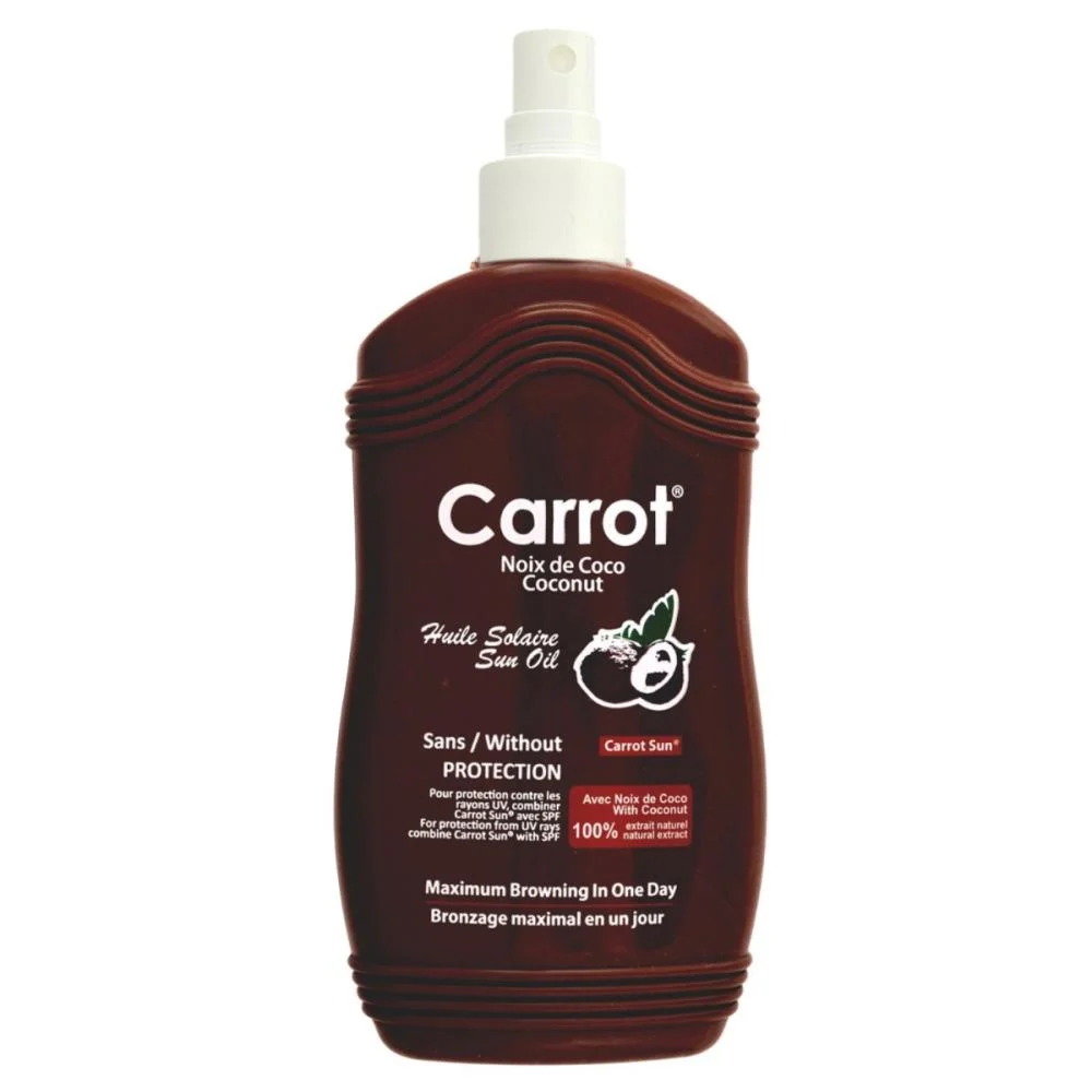 Carrot Sun ( Coconut )Tanning Oil 200ml