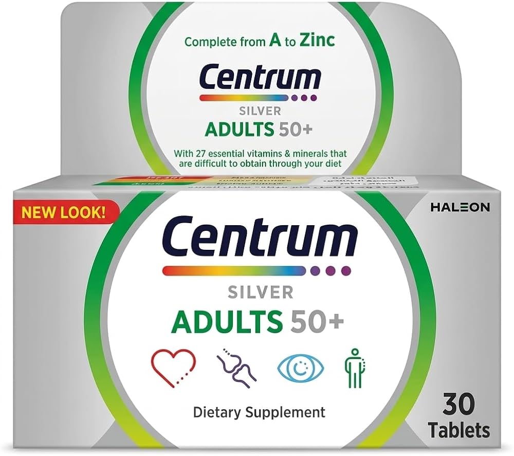 Centrum Silver 50+ 30 Tablets