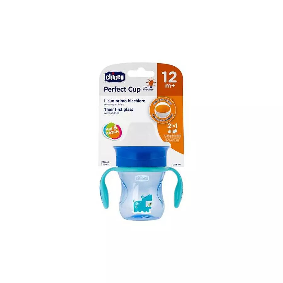 Chicco Perfect Cup Blue 12M+ 200Ml