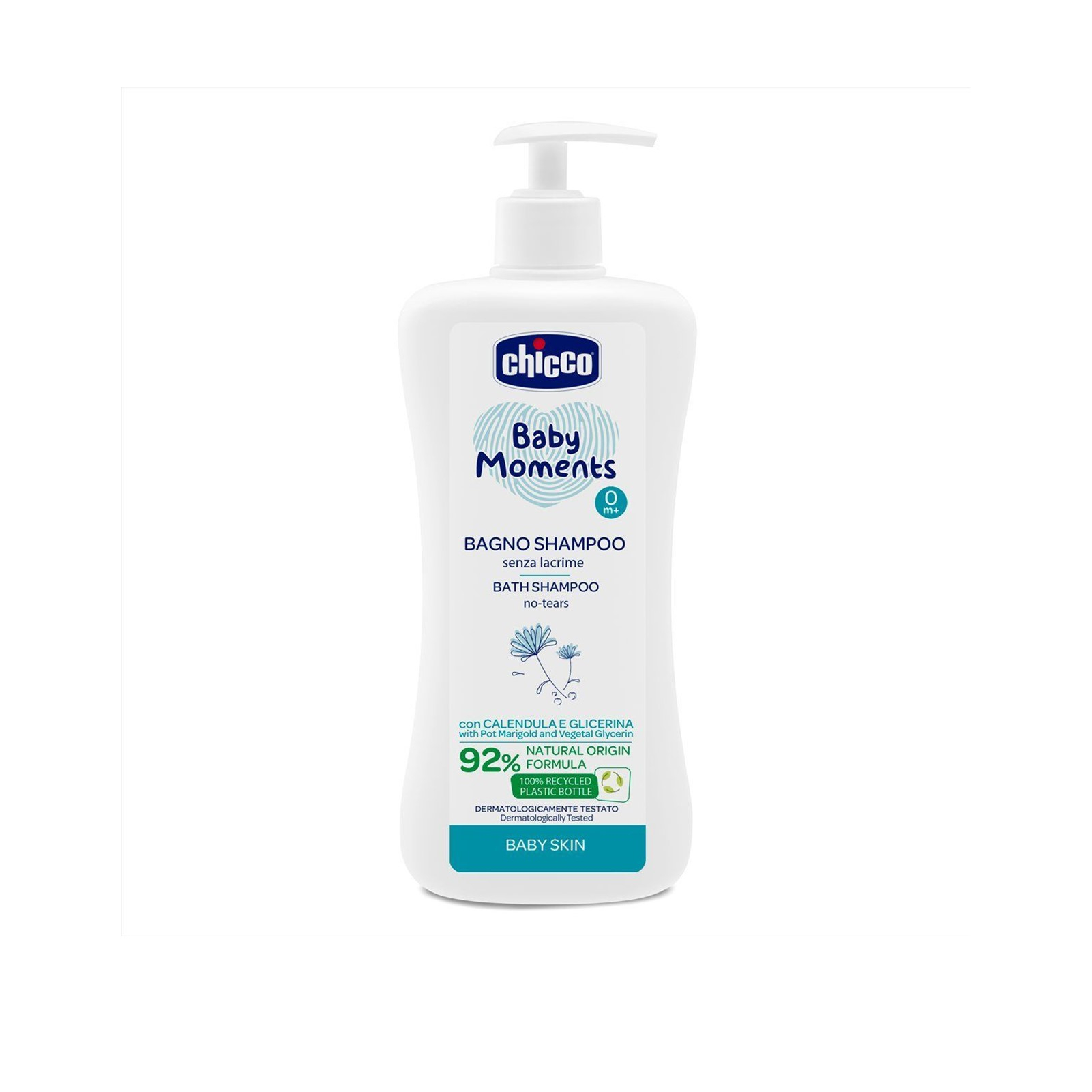Chicco No Tears Baby Bath & Shampoo 500ml