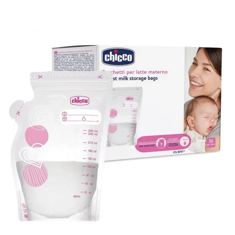 Chicco Breast Milk Storage Bags 30