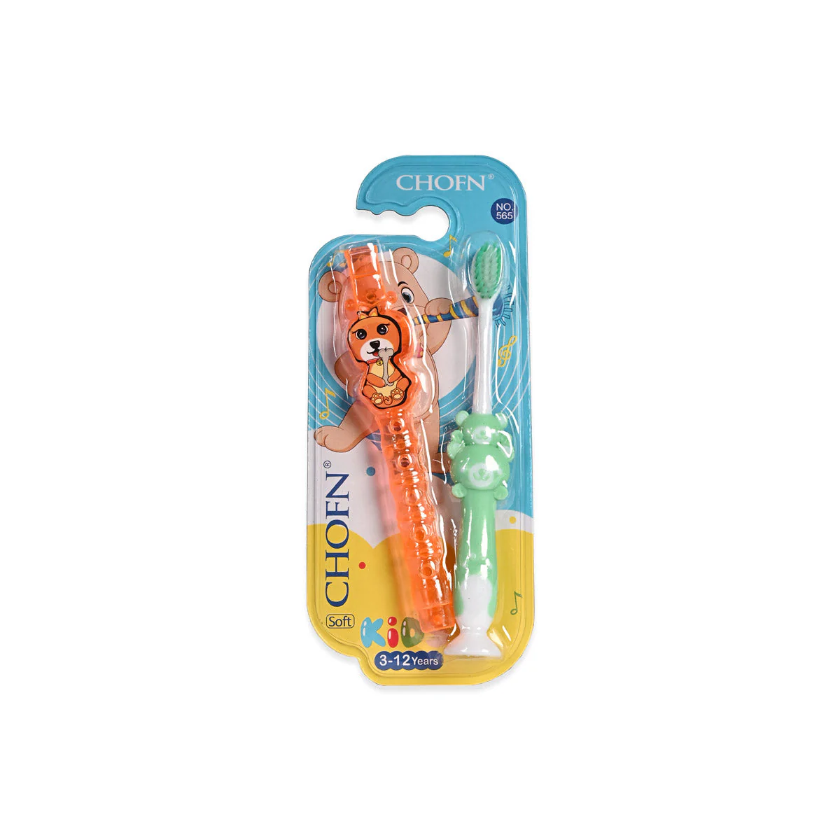 Chofn Care Tooth 3-12Y Kids Soft Toothbrush