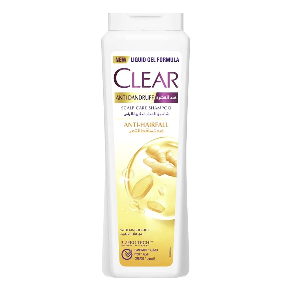 Clear Anti-Hair Fall With Ginger Shampoo 360ml