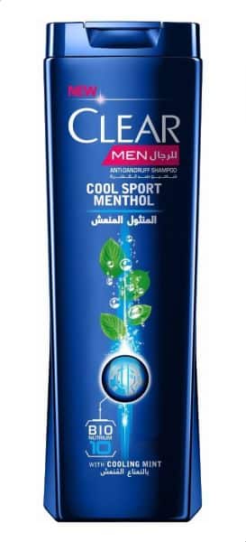 Clear Cool Sport Menthol Shampoo For Men 360ml