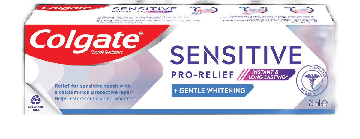 Colgate Sensitive Pro-Relief Gentle Whitening Toothpaste 75ml