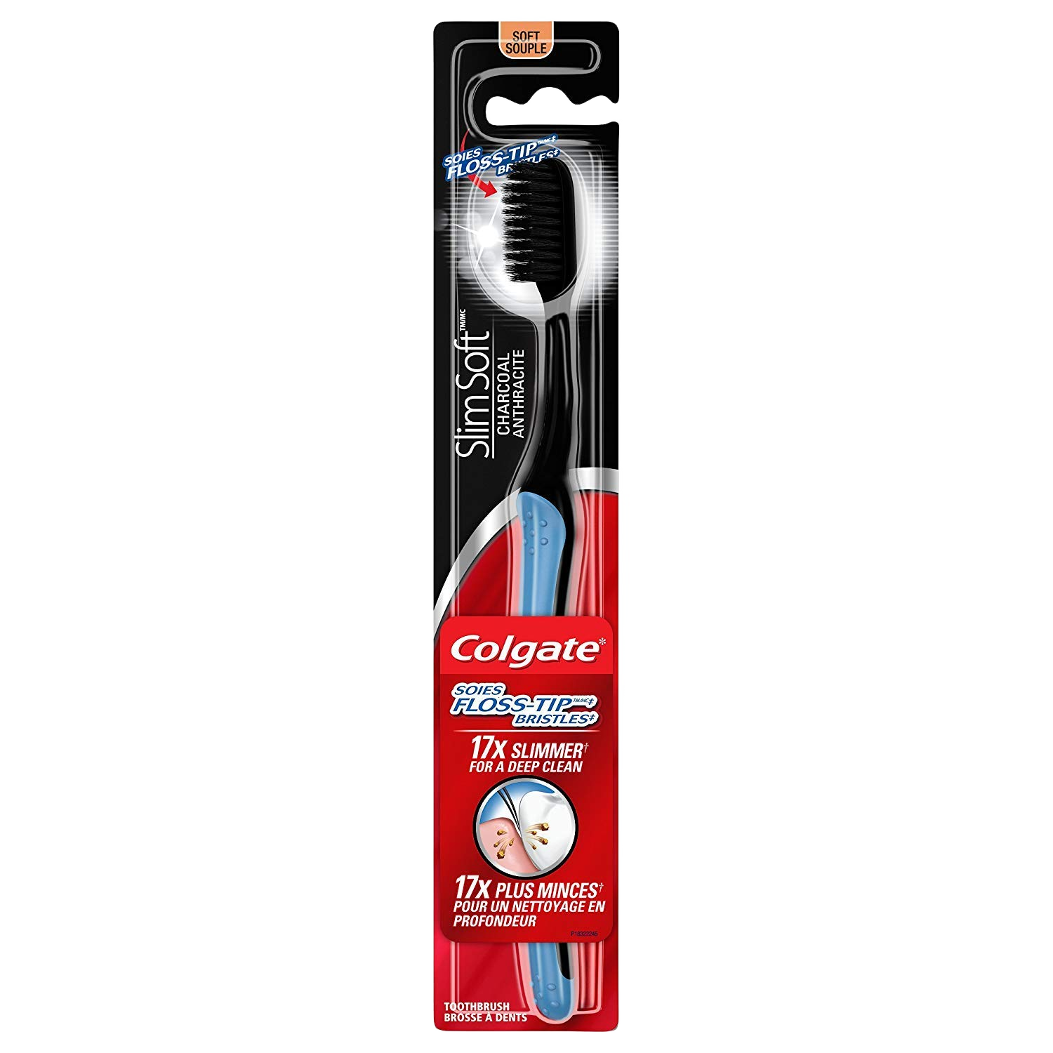 Colgate Slim Soft Charcoal Toothbrush