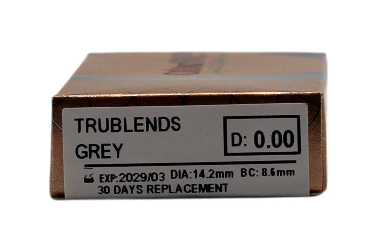 ColourVUE Grey Contact Lenses Monthly