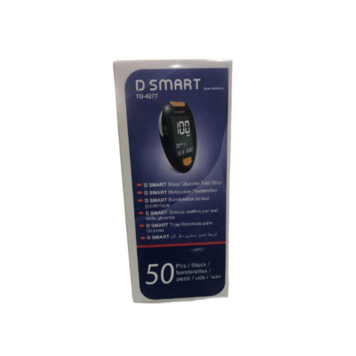 D-Smart Blood Glucose Monitor 50 Strips