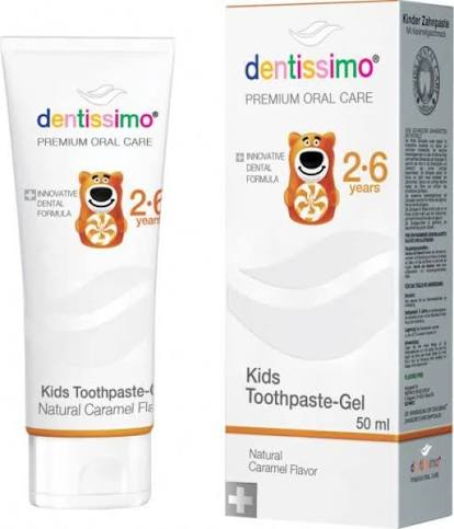 Dentissimo Kids 2-6Y Toothpaste 50ml