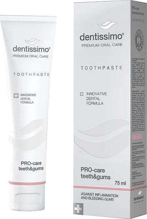 Dentissimo Premium PRO Care Teeth & Gums Toothpaste 75ml