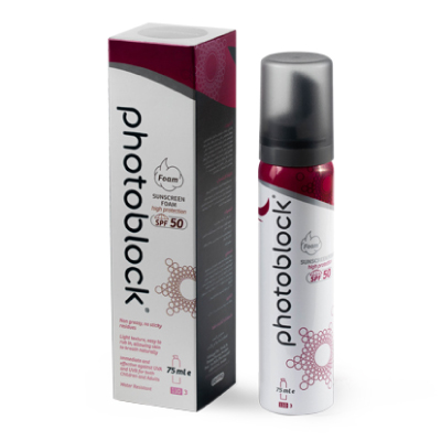 Derma Pella Photoblock Sunscreen Spf 50 Foam 75ml