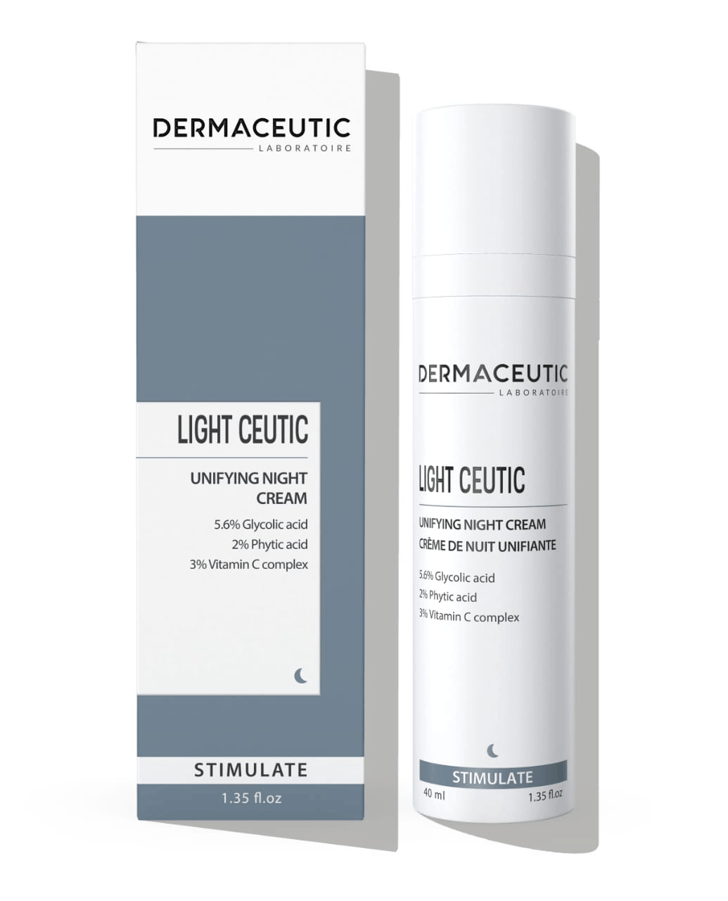 Dermaceutic Light Ceutic Unifying Night Cream 40ml